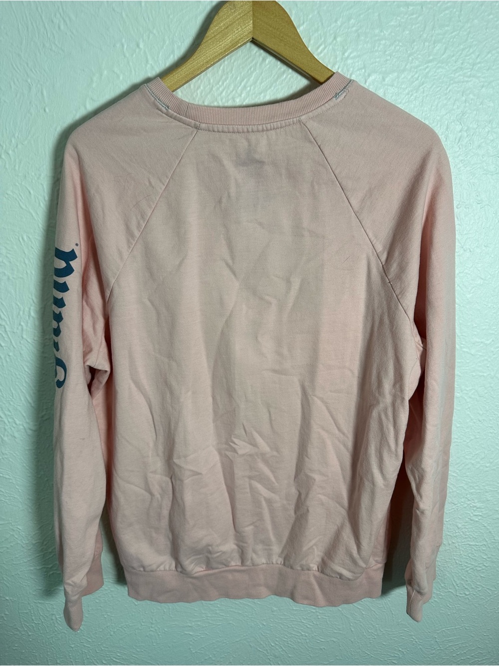 Disneyland Parks Mickey Mouse Pink Sweatshirt Women's Large Disney Crewneck - Picture 5 of 5